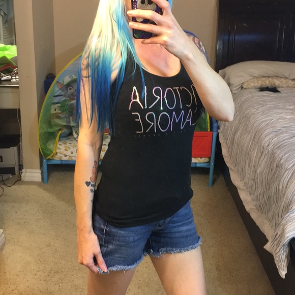 Like new VS PINK bling Tank Top - Picture 3 of 8